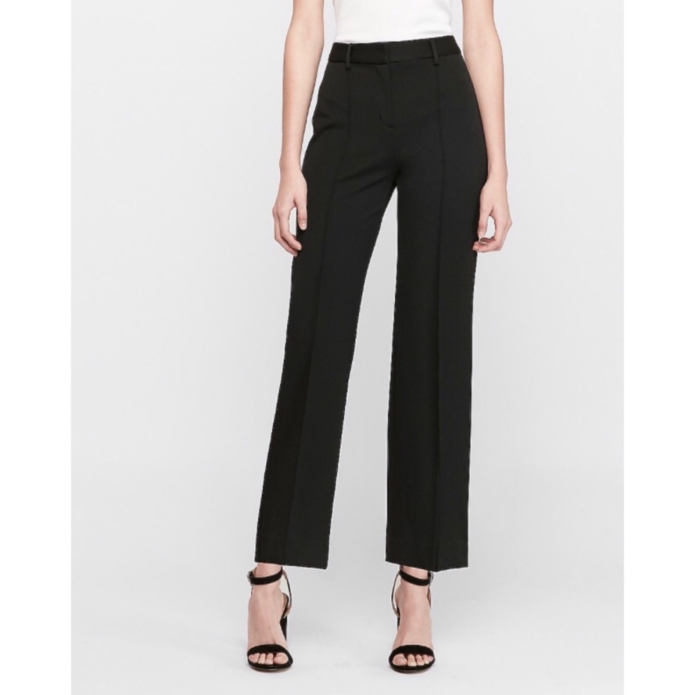 Express | High Waisted Straight Crop Pant ✨ - Picture 1 of 8